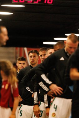 Willi Orban seen  during World Cup 2026 European qualification game between national teams of Hungary and Poland (Maciej Rogowski/ Ball Raw Images)