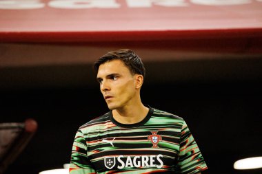 Joao Palhinha seen  during World Cup 2026 European qualification game between national teams of Hungary and Poland (Maciej Rogowski/ Ball Raw Images)