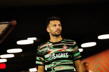 Goncalo Ramos seen  during World Cup 2026 European qualification game between national teams of Hungary and Poland (Maciej Rogowski/ Ball Raw Images)