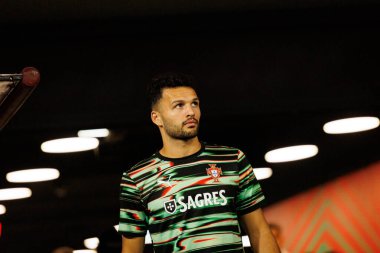 Goncalo Ramos seen  during World Cup 2026 European qualification game between national teams of Hungary and Poland (Maciej Rogowski/ Ball Raw Images)
