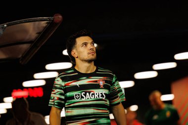 Pedro Goncalves seen  during World Cup 2026 European qualification game between national teams of Hungary and Poland (Maciej Rogowski/ Ball Raw Images)