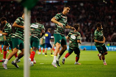  Cristiano Ronaldo seen  during World Cup 2026 European qualification game between national teams of Hungary and Poland (Maciej Rogowski/ Ball Raw Images)