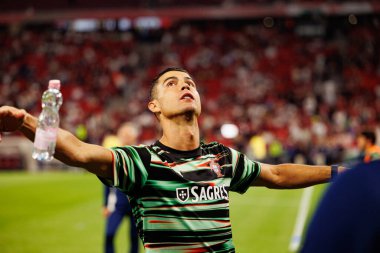 Cristiano Ronaldo seen  during World Cup 2026 European qualification game between national teams of Hungary and Poland (Maciej Rogowski/ Ball Raw Images)