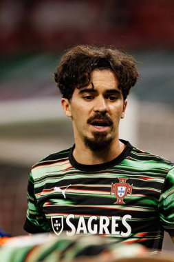 Vitinha  seen  during World Cup 2026 European qualification game between national teams of Hungary and Poland (Maciej Rogowski/ Ball Raw Images)