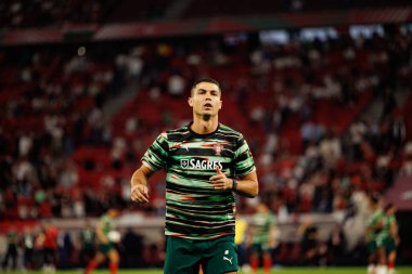 Cristiano Ronaldo seen  during World Cup 2026 European qualification game between national teams of Hungary and Poland (Maciej Rogowski/ Ball Raw Images)