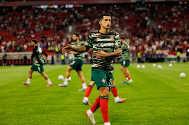 Joao Cancelo seen  during World Cup 2026 European qualification game between national teams of Hungary and Poland (Maciej Rogowski/ Ball Raw Images)