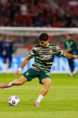 Ruben Neves seen  during World Cup 2026 European qualification game between national teams of Hungary and Poland (Maciej Rogowski/ Ball Raw Images)