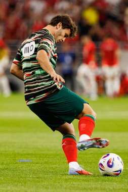 Joao Neves seen  during World Cup 2026 European qualification game between national teams of Hungary and Poland (Maciej Rogowski/ Ball Raw Images)