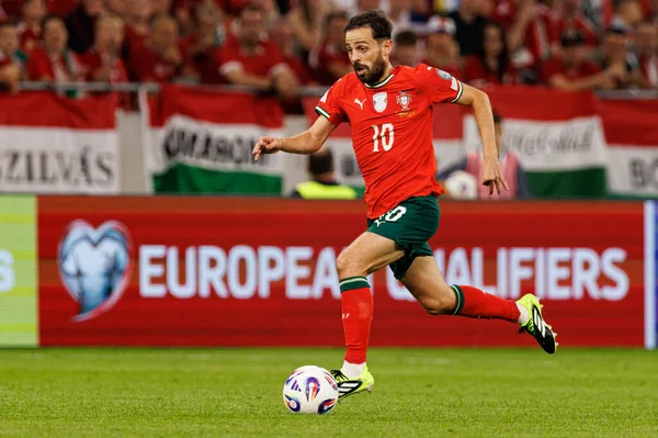 Bernardo Silva seen  during World Cup 2026 European qualification game between national teams of Hungary and Poland (Maciej Rogowski/ Ball Raw Images)