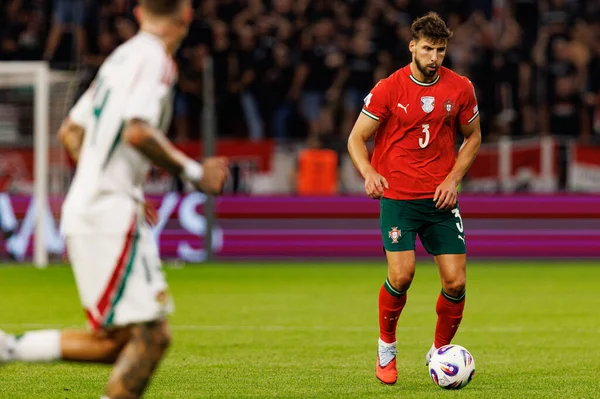 Ruben Dias seen  during World Cup 2026 European qualification game between national teams of Hungary and Poland (Maciej Rogowski/ Ball Raw Images)
