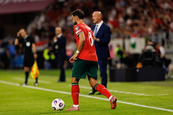 Bruno Fernandes seen  during World Cup 2026 European qualification game between national teams of Hungary and Poland (Maciej Rogowski/ Ball Raw Images)