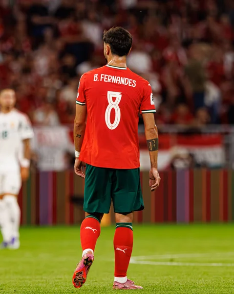 Bruno Fernandes seen  during World Cup 2026 European qualification game between national teams of Hungary and Poland (Maciej Rogowski/ Ball Raw Images)