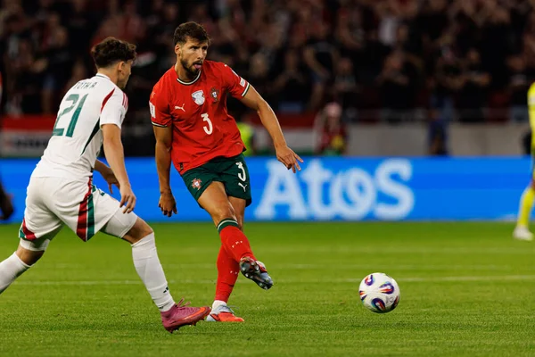 Ruben Dias seen  during World Cup 2026 European qualification game between national teams of Hungary and Poland (Maciej Rogowski/ Ball Raw Images)