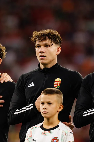 Alex Toth seen  during World Cup 2026 European qualification game between national teams of Hungary and Poland (Maciej Rogowski/ Ball Raw Images)