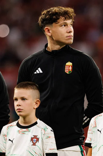 Alex Toth seen  during World Cup 2026 European qualification game between national teams of Hungary and Poland (Maciej Rogowski/ Ball Raw Images)