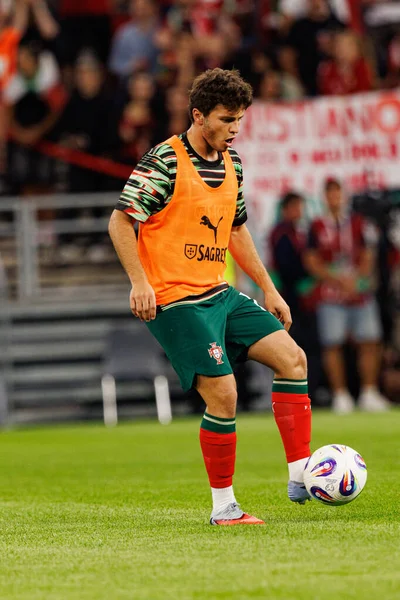 Joao Neves seen  during World Cup 2026 European qualification game between national teams of Hungary and Poland (Maciej Rogowski/ Ball Raw Images)