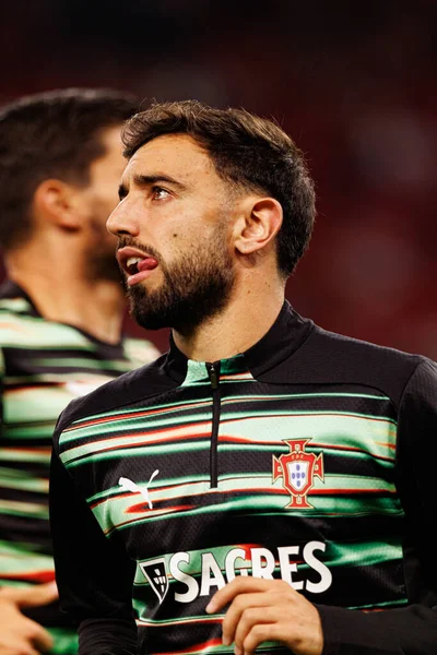 Bruno Fernandes seen  during World Cup 2026 European qualification game between national teams of Hungary and Poland (Maciej Rogowski/ Ball Raw Images)