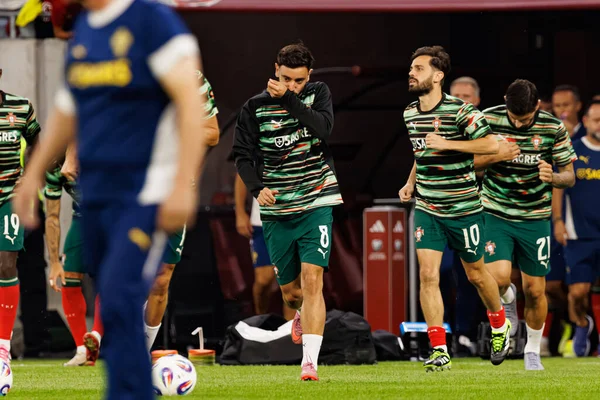 Bruno Fernandes seen  during World Cup 2026 European qualification game between national teams of Hungary and Poland (Maciej Rogowski/ Ball Raw Images)