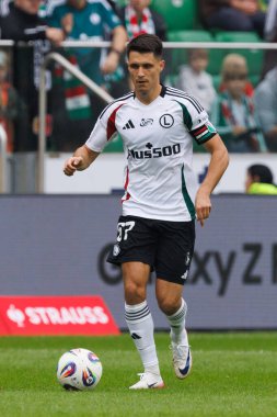  Bartosz Kapustka seen during PKO BP Ekstraklasa 25 26 game between teams of Legia Warszawa and Radomiak Radom at Wojska Polskiego Stadium (Maciej Rogowski/Ball Raw Images)