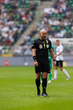  Szymon Marciniak seen during PKO BP Ekstraklasa 25 26 game between teams of Legia Warszawa and Radomiak Radom at Wojska Polskiego Stadium (Maciej Rogowski/Ball Raw Images)
