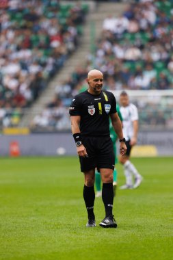  Szymon Marciniak seen during PKO BP Ekstraklasa 25 26 game between teams of Legia Warszawa and Radomiak Radom at Wojska Polskiego Stadium (Maciej Rogowski/Ball Raw Images)