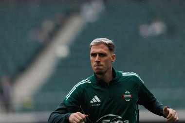 Adrian Dieguez seen during PKO BP Ekstraklasa 25 26 game between teams of Legia Warszawa and Radomiak Radom at Wojska Polskiego Stadium (Maciej Rogowski/Ball Raw Images)