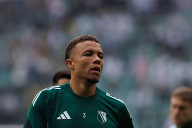 Steve Kapuadi seen during PKO BP Ekstraklasa 25 26 game between teams of Legia Warszawa and Radomiak Radom at Wojska Polskiego Stadium (Maciej Rogowski/Ball Raw Images)