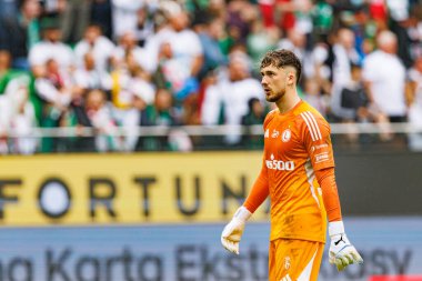 Kacper Tobiasz seen during PKO BP Ekstraklasa 25 26 game between teams of Legia Warszawa and Radomiak Radom at Wojska Polskiego Stadium (Maciej Rogowski/Ball Raw Images)