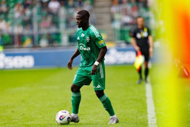 Elves Balde seen during PKO BP Ekstraklasa 25 26 game between teams of Legia Warszawa and Radomiak Radom at Wojska Polskiego Stadium (Maciej Rogowski/Ball Raw Images)