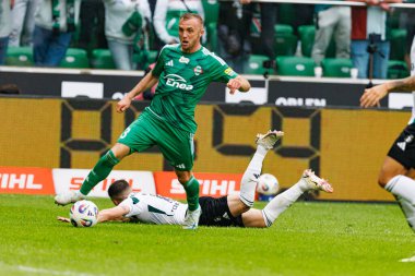 Jan Grzesik seen during PKO BP Ekstraklasa 25 26 game between teams of Legia Warszawa and Radomiak Radom at Wojska Polskiego Stadium (Maciej Rogowski/Ball Raw Images)