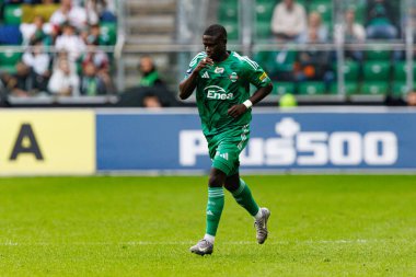 Elves Balde seen during PKO BP Ekstraklasa 25 26 game between teams of Legia Warszawa and Radomiak Radom at Wojska Polskiego Stadium (Maciej Rogowski/Ball Raw Images)