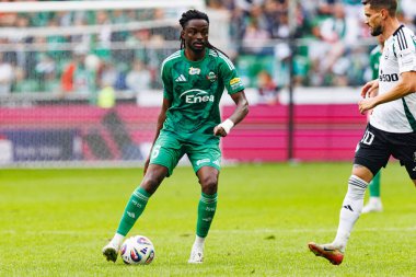 Romario Baro seen during PKO BP Ekstraklasa 25 26 game between teams of Legia Warszawa and Radomiak Radom at Wojska Polskiego Stadium (Maciej Rogowski/Ball Raw Images)