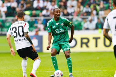 Ibrahima Camara seen during PKO BP Ekstraklasa 25 26 game between teams of Legia Warszawa and Radomiak Radom at Wojska Polskiego Stadium (Maciej Rogowski/Ball Raw Images)