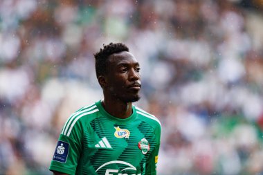 Zie Outtara seen during PKO BP Ekstraklasa 25 26 game between teams of Legia Warszawa and Radomiak Radom at Wojska Polskiego Stadium (Maciej Rogowski/Ball Raw Images)