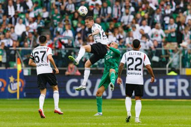 Mileta Rajovic seen during PKO BP Ekstraklasa 25 26 game between teams of Legia Warszawa and Radomiak Radom at Wojska Polskiego Stadium (Maciej Rogowski/Ball Raw Images)