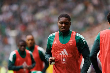 Steve Kingue seen during PKO BP Ekstraklasa 25 26 game between teams of Legia Warszawa and Radomiak Radom at Wojska Polskiego Stadium (Maciej Rogowski/Ball Raw Images)