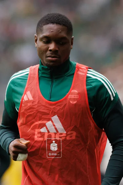  Steve Kingue seen during PKO BP Ekstraklasa 25 26 game between teams of Legia Warszawa and Radomiak Radom at Wojska Polskiego Stadium (Maciej Rogowski/Ball Raw Images)