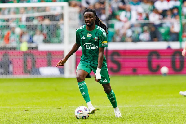 Romario Baro seen during PKO BP Ekstraklasa 25 26 game between teams of Legia Warszawa and Radomiak Radom at Wojska Polskiego Stadium (Maciej Rogowski/Ball Raw Images)