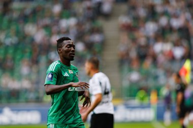Zie Outtara seen during PKO BP Ekstraklasa 25 26 game between teams of Legia Warszawa and Radomiak Radom at Wojska Polskiego Stadium (Maciej Rogowski/Ball Raw Images)