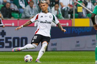 Kamil Piatkowski seen during PKO BP Ekstraklasa 25 26 game between teams of Legia Warszawa and Radomiak Radom at Wojska Polskiego Stadium (Maciej Rogowski/Ball Raw Images)