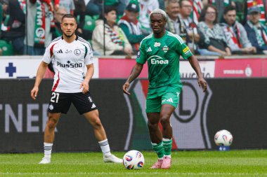 Capita Capemba seen during PKO BP Ekstraklasa 25 26 game between teams of Legia Warszawa and Radomiak Radom at Wojska Polskiego Stadium (Maciej Rogowski/Ball Raw Images)