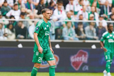 Adrian Dieguez seen during PKO BP Ekstraklasa 25 26 game between teams of Legia Warszawa and Radomiak Radom at Wojska Polskiego Stadium (Maciej Rogowski/Ball Raw Images)