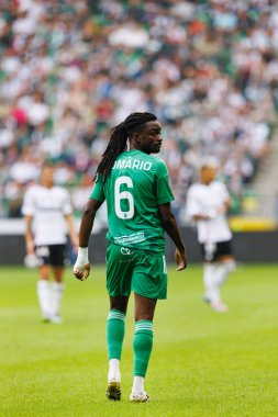 Romario Baro seen during PKO BP Ekstraklasa 25 26 game between teams of Legia Warszawa and Radomiak Radom at Wojska Polskiego Stadium (Maciej Rogowski/Ball Raw Images)
