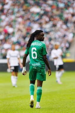 Romario Baro seen during PKO BP Ekstraklasa 25 26 game between teams of Legia Warszawa and Radomiak Radom at Wojska Polskiego Stadium (Maciej Rogowski/Ball Raw Images)