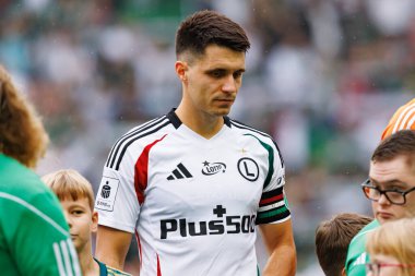 Bartosz Kapustka seen during PKO BP Ekstraklasa 25 26 game between teams of Legia Warszawa and Radomiak Radom at Wojska Polskiego Stadium (Maciej Rogowski/Ball Raw Images)