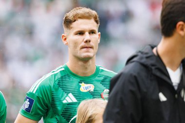 Michal Kaput seen during PKO BP Ekstraklasa 25 26 game between teams of Legia Warszawa and Radomiak Radom at Wojska Polskiego Stadium (Maciej Rogowski/Ball Raw Images)