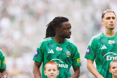 Romario Baro seen during PKO BP Ekstraklasa 25 26 game between teams of Legia Warszawa and Radomiak Radom at Wojska Polskiego Stadium (Maciej Rogowski/Ball Raw Images)