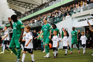 Adrian Dieguez seen during PKO BP Ekstraklasa 25 26 game between teams of Legia Warszawa and Radomiak Radom at Wojska Polskiego Stadium (Maciej Rogowski/Ball Raw Images)