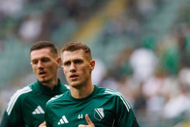 Damian Szymanski seen during PKO BP Ekstraklasa 25 26 game between teams of Legia Warszawa and Radomiak Radom at Wojska Polskiego Stadium (Maciej Rogowski/Ball Raw Images)