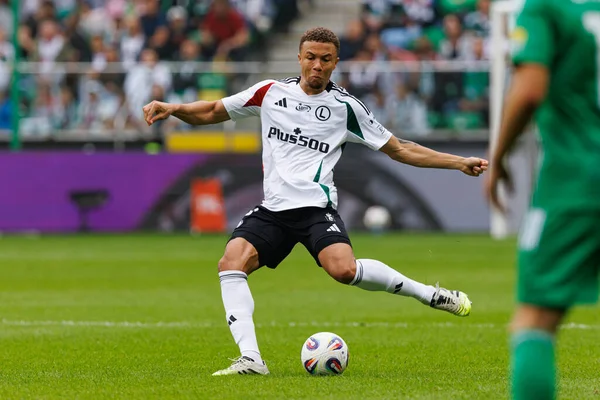 Steve Kapuadi seen during PKO BP Ekstraklasa 25 26 game between teams of Legia Warszawa and Radomiak Radom at Wojska Polskiego Stadium (Maciej Rogowski/Ball Raw Images)